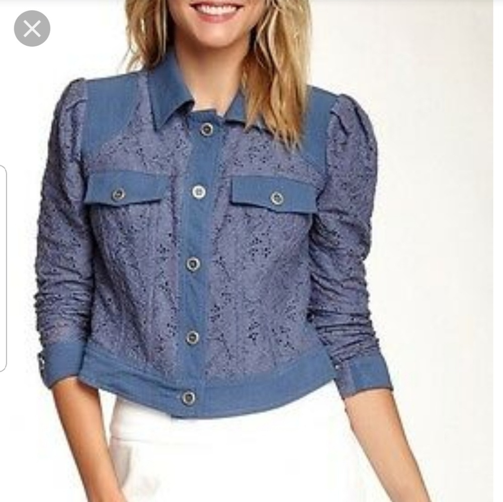 I•N•S•I•G•H•T New York Floral Crop Jacket sz 6